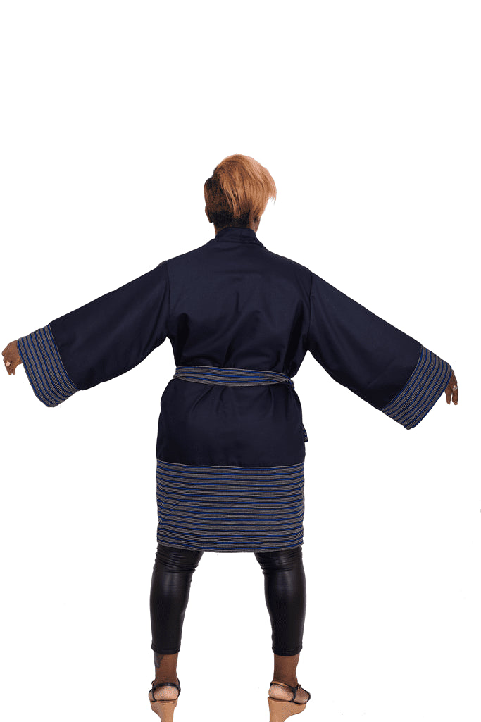kimono africain bleu en faso dan fani 2